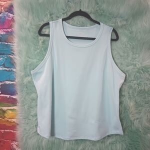 Danskin Light Blue Sleeveless Tank Top Size XXL